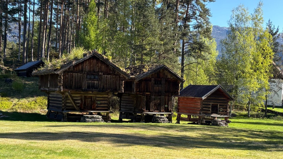 Norwegen - Dalen - Altes Museumsdorf 