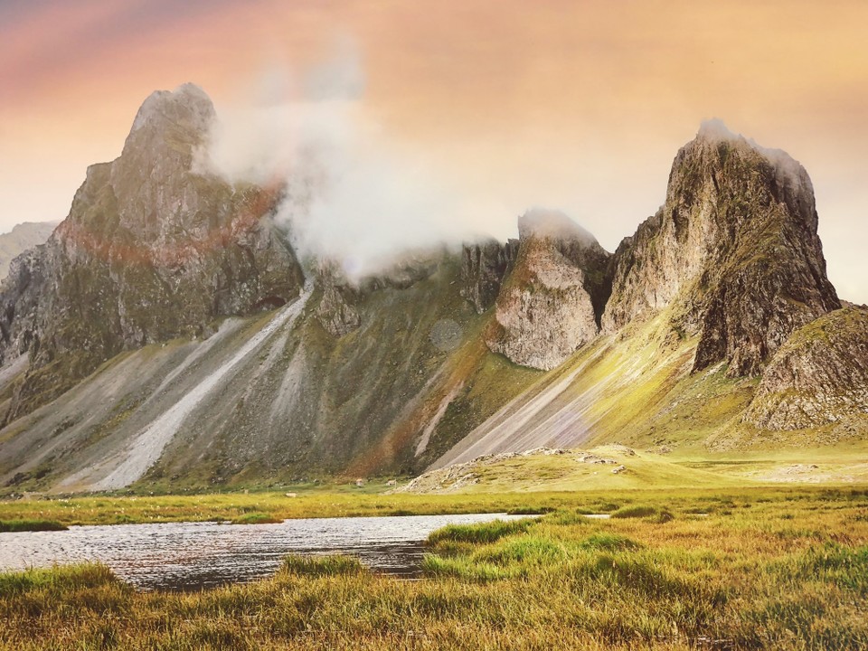 Island - Sveitarfélagið Hornafjörður - Hier mal ein paar Varianten von meinem Lieblingsbild...