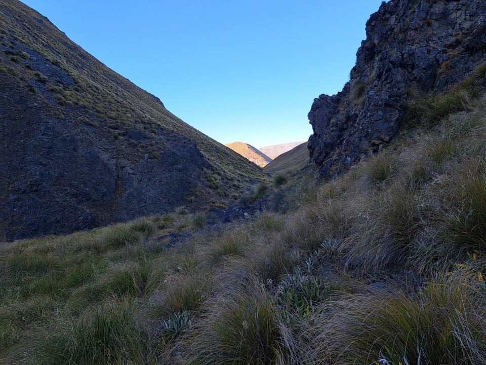 Neuseeland - Harihari - Bis ich im Sonnenlicht bin geht es noch 1,5 Std