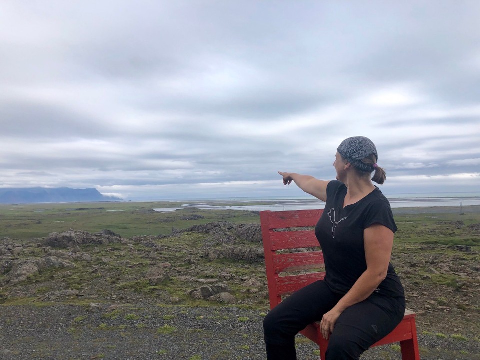 Island - Sveitarfélagið Hornafjörður - Da hinten ist irgendwo das Eystrahorn... Bitte, bitte, bitte heute mit höheren Wolken...