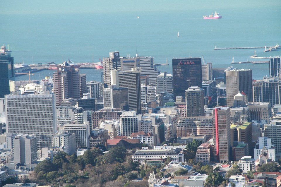 Südafrika - Franschhoek - Downtown Capetown