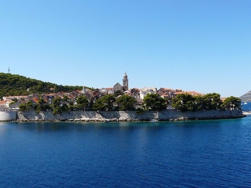 Croatia - Hvar - First port of call - Korcula