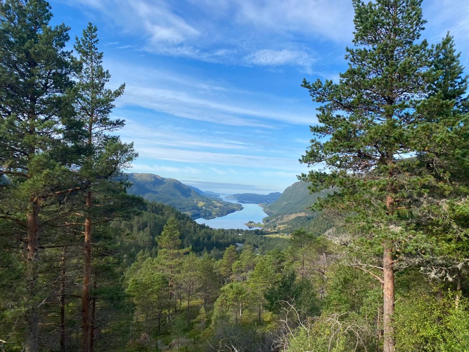 Norwegen - Averøy - Das Fjord. 
