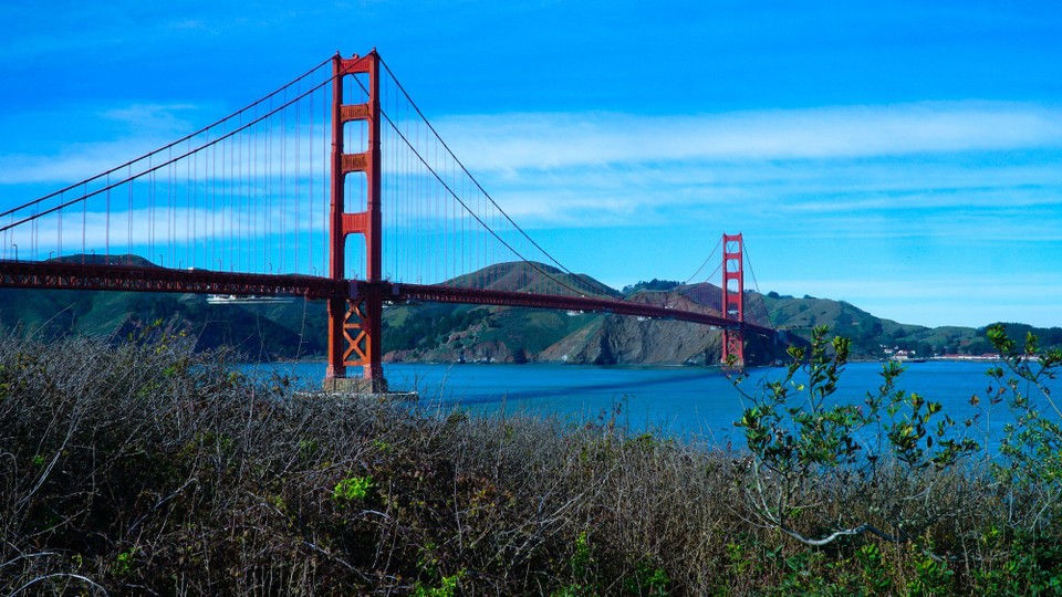 USA - San Francisco - Die Golden Gate Bridge gefühlte 500 mal fotografiert.