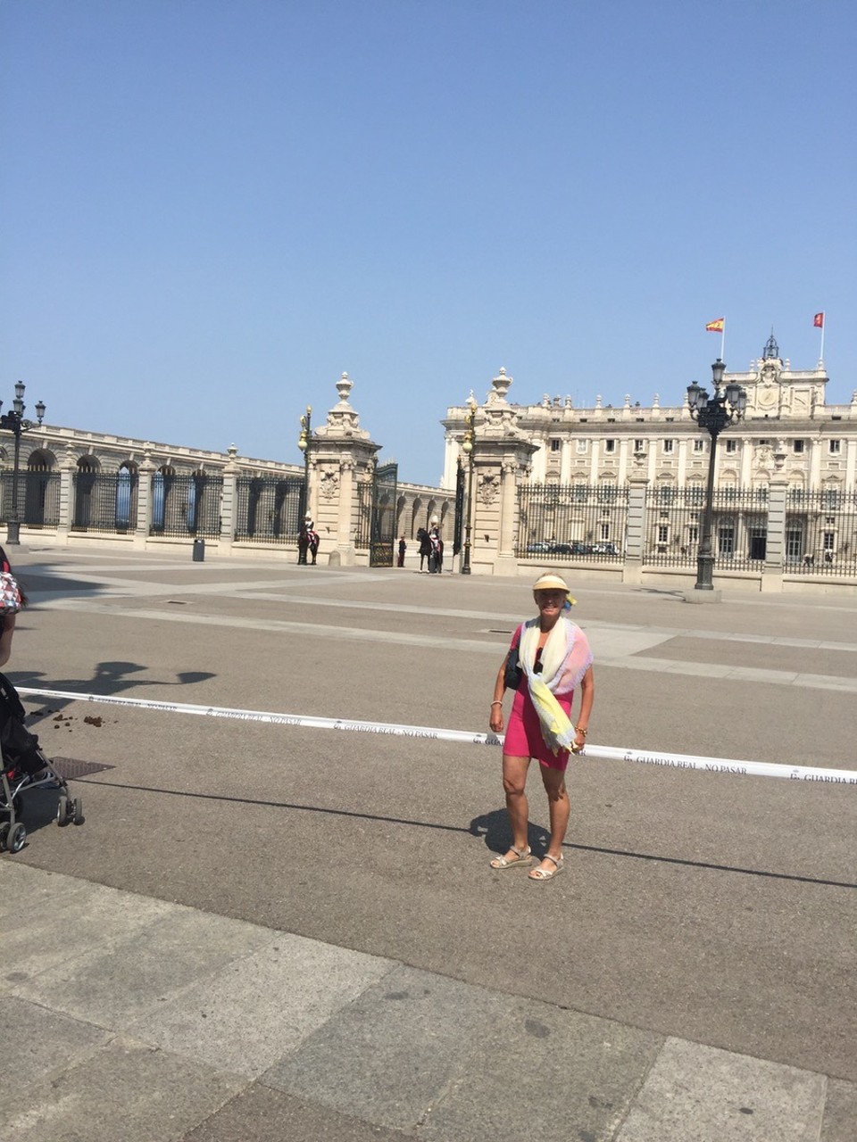 Spain - Madrid - The Royal Guards at The Palace. 