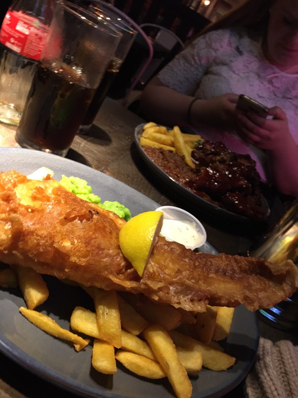 Vereinigtes Königreich - London - Must do of a London visit- fish and chips 😍