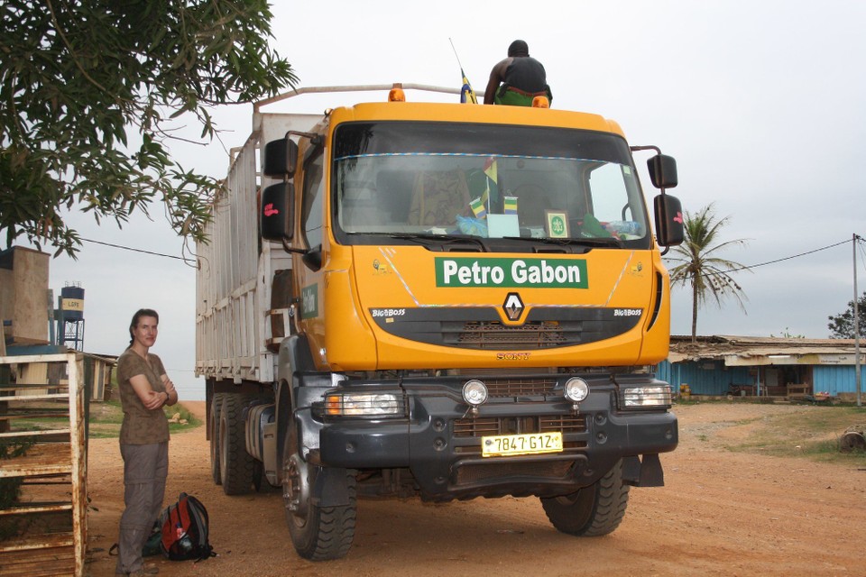 Gabun - Lopé National Park - Weiterfahrt