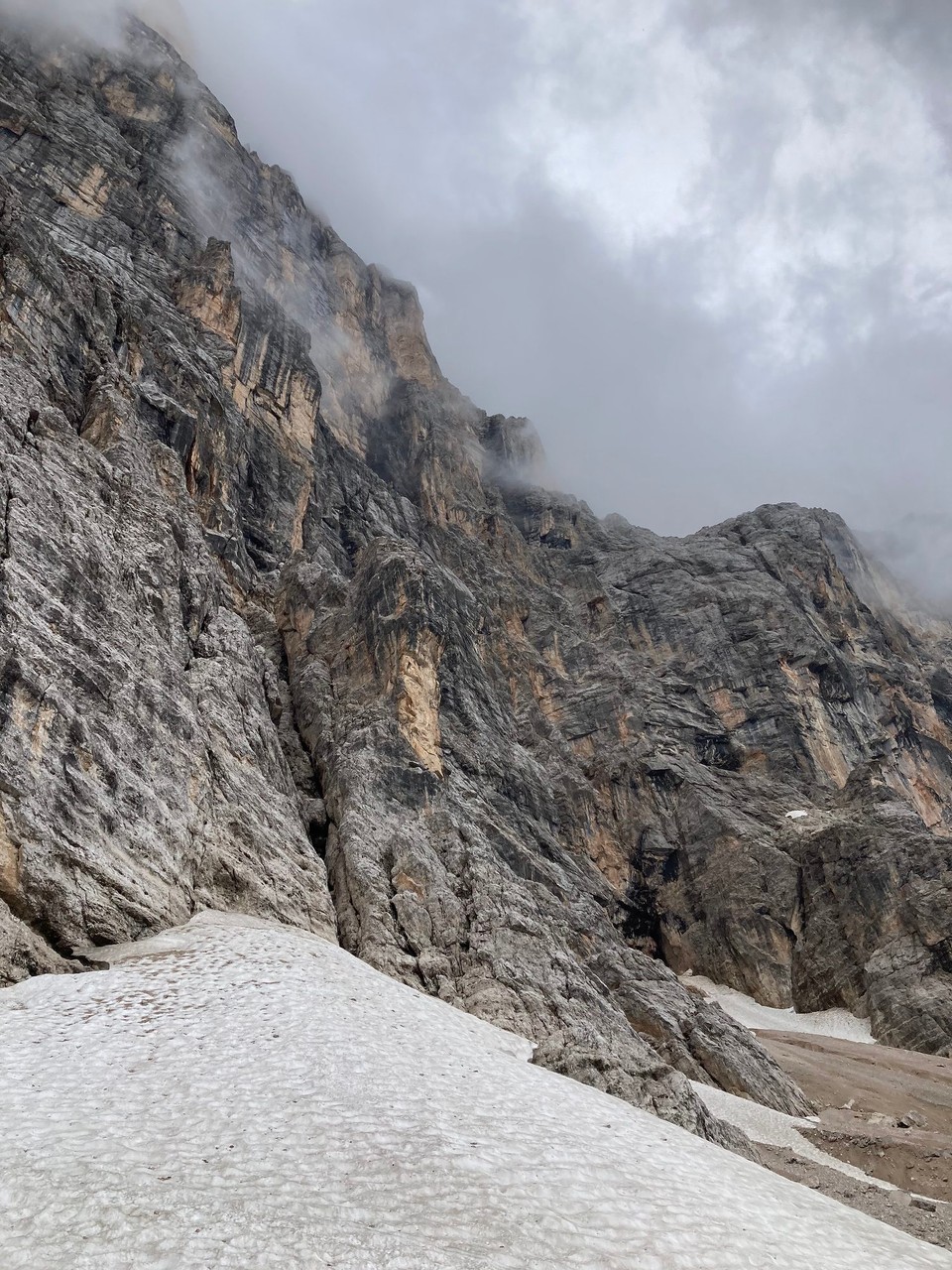 Ort bestimmen … -  - Schnee auf dem Karen