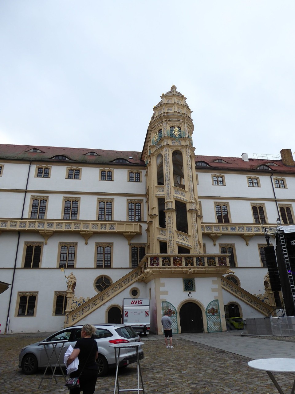 Deutschland - Torgau - Einen einmaligen Wendeltreppenturm