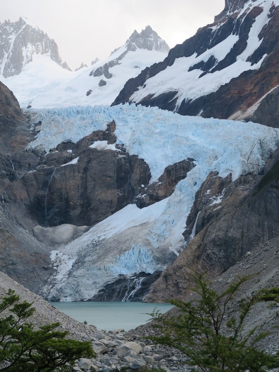 Argentina - El Chaltén - Glacier piedras blanca