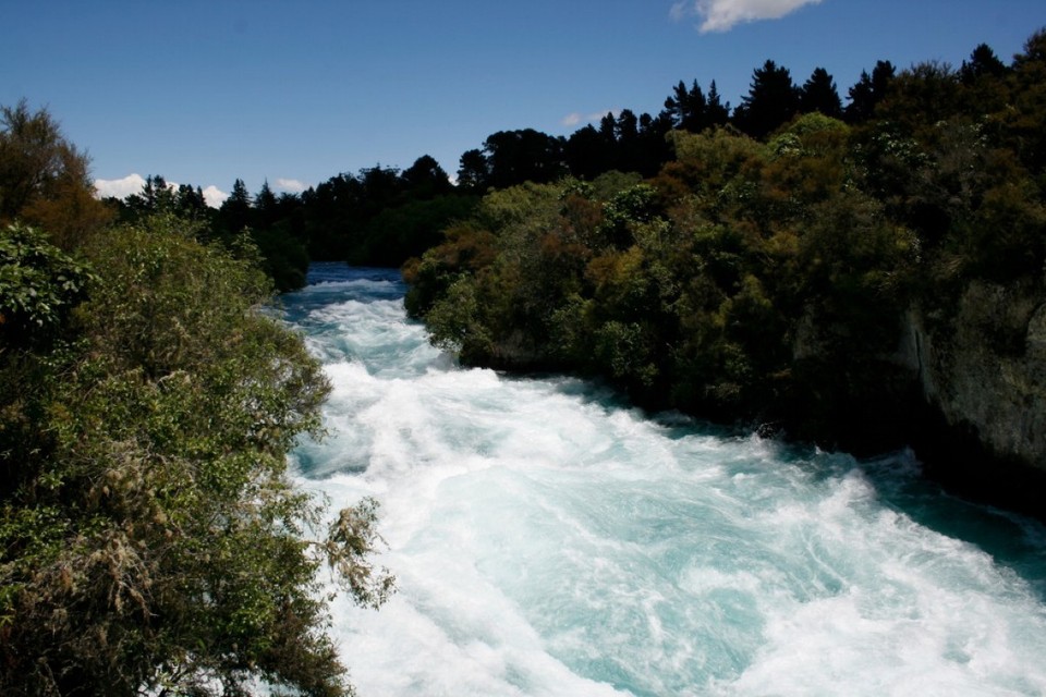 Neuseeland - Rotorua - Huka Falls bei Taupo