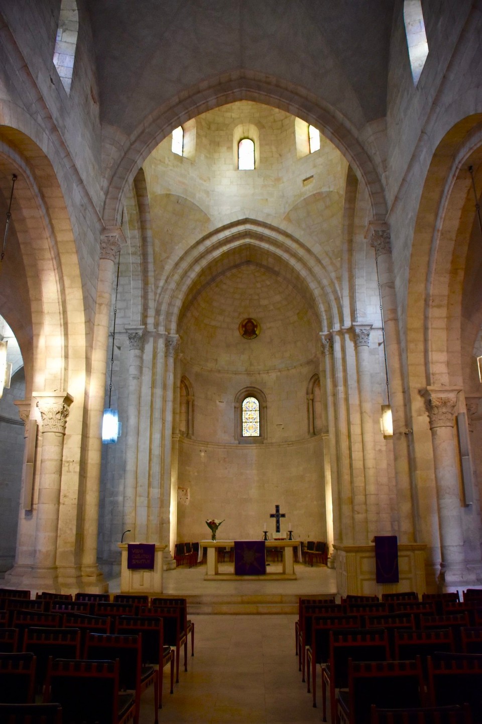 Israel - Jerusalem - Der Ort diese Kirche wurde dem alten Kaiser Wilhelm vom Sultan geschenkt. Der ließ hier die Lutherische Erlöserkirche erbauen.