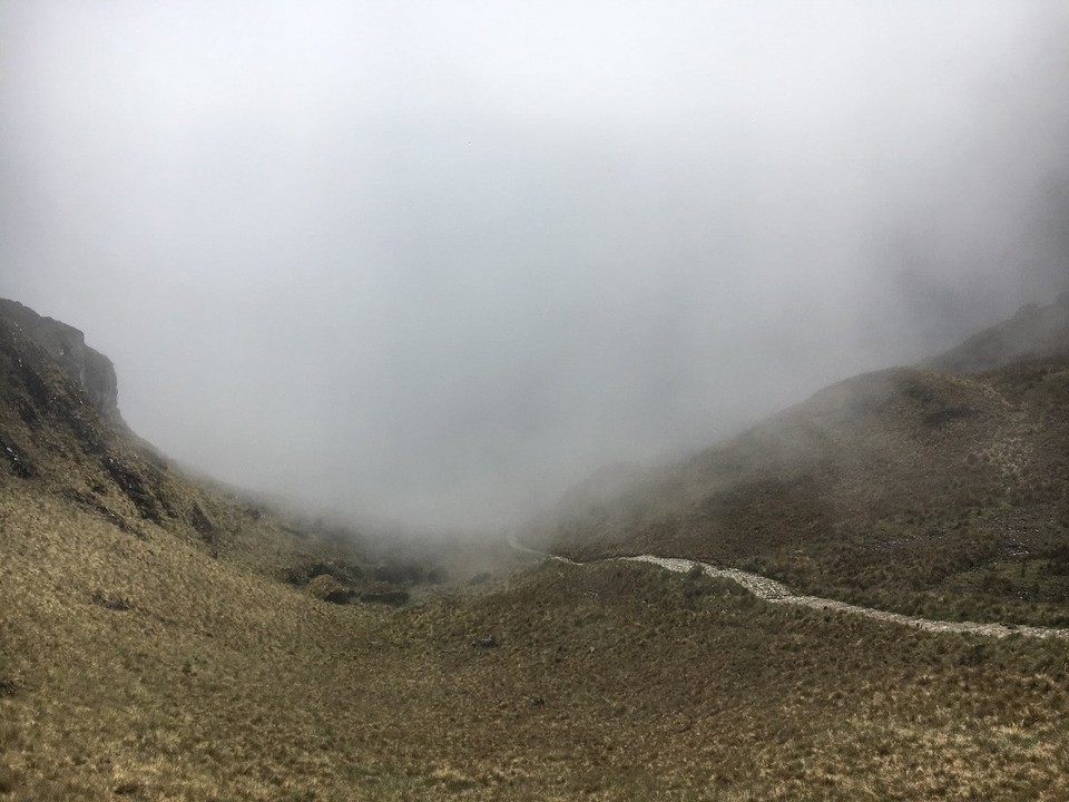 Peru - unbekannt - Tag 2 des Treks, der härteste Anstieg steht uns bevor