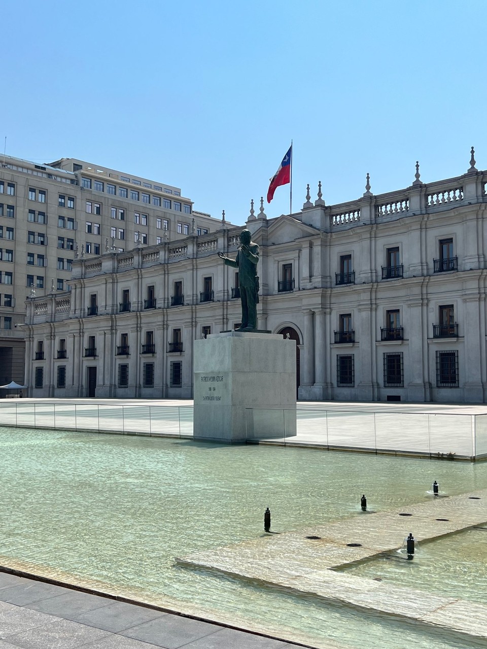 Chile - Santiago - The Rear of the Chilean Mint