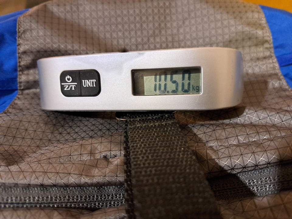 Neuseeland - Auckland - Mein Rucksack wiegt 10,50kg 