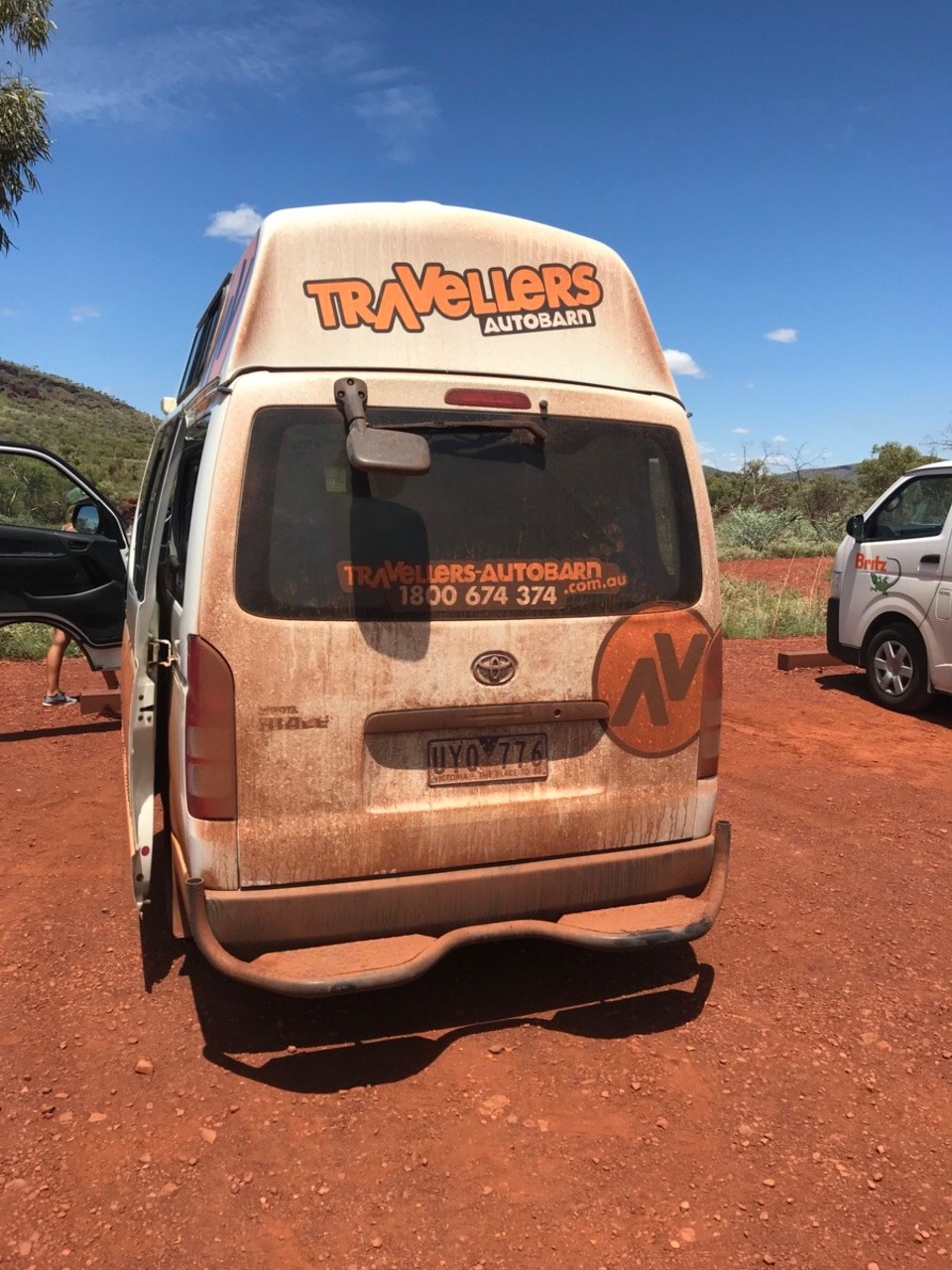 Australien -  - Die Helga sieht nach der Fahrt auch nicht mehr so sauber aus 