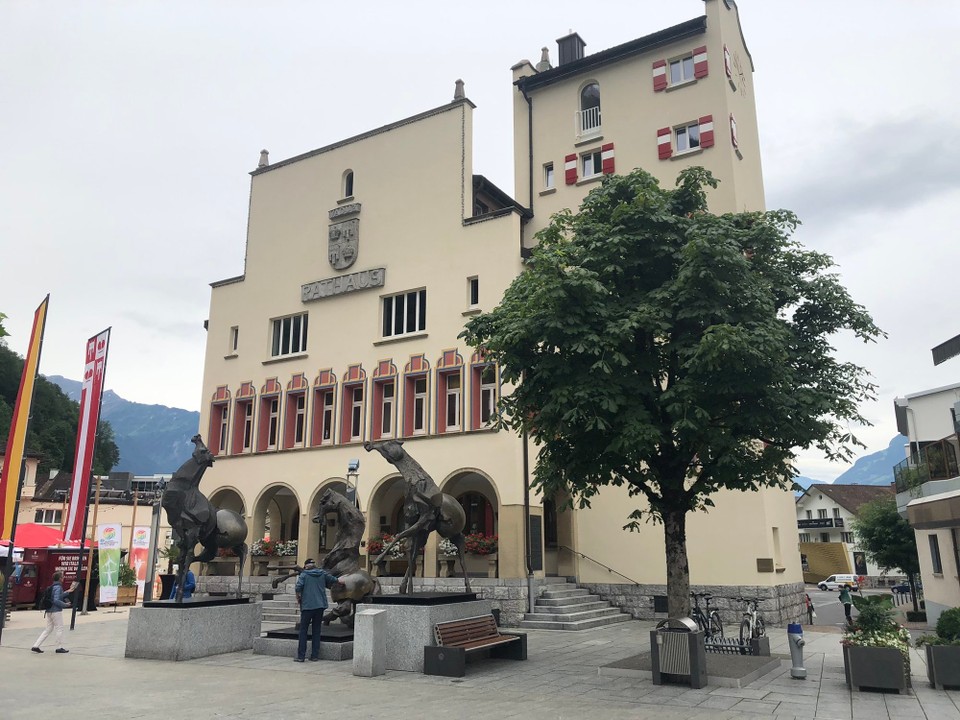 Liechtenstein - Vaduz - Vaduz town hall