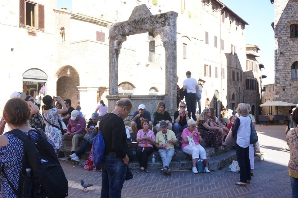 Italien - San Gimignano - "Agrotourismus" 2
