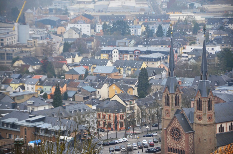Luxemburg - Diekirch - Diekirch vum Haerebierg