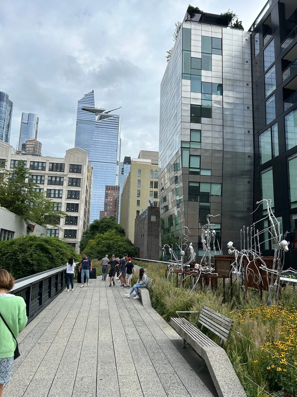 Vereinigte Staaten - New York - The Highline. The Edge im Hintergrund.