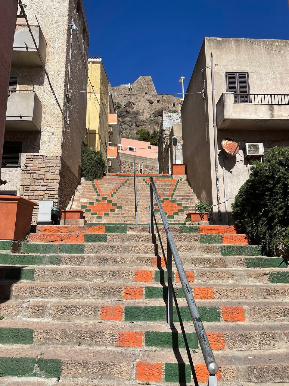 Italien - Castelsardo - Hoch zum Castello 