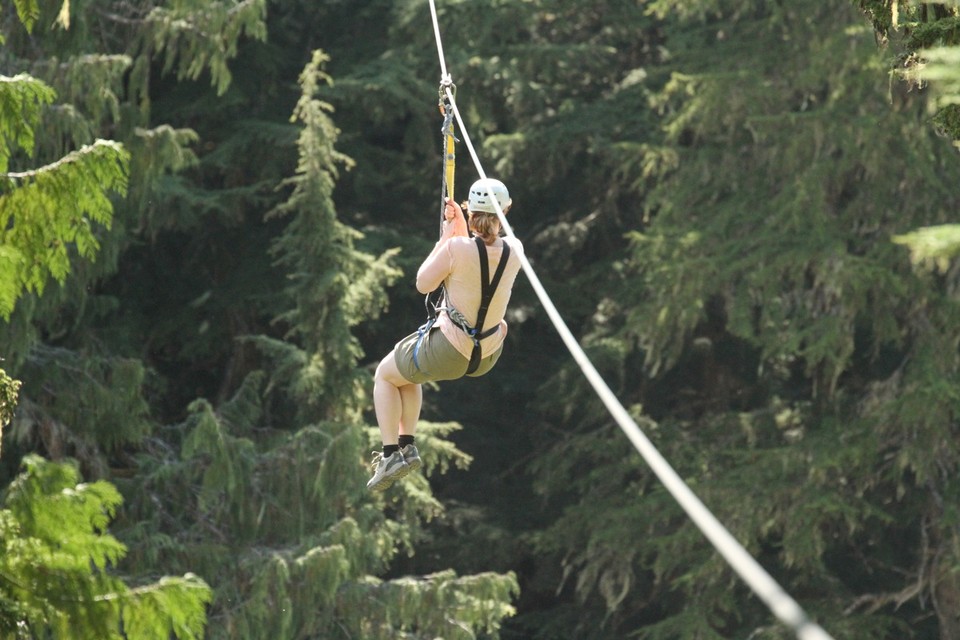 Canada - Whistler - ....en high speed van het uitzicht genieten.
