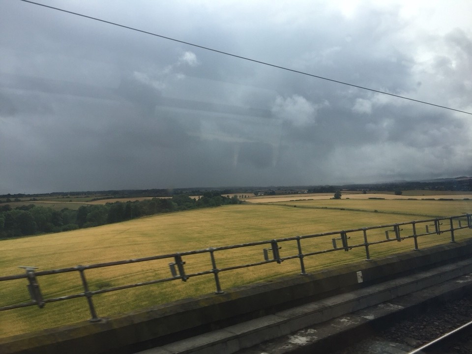 Vereinigtes Königreich - Edinburgh - Ankunft bei .... 