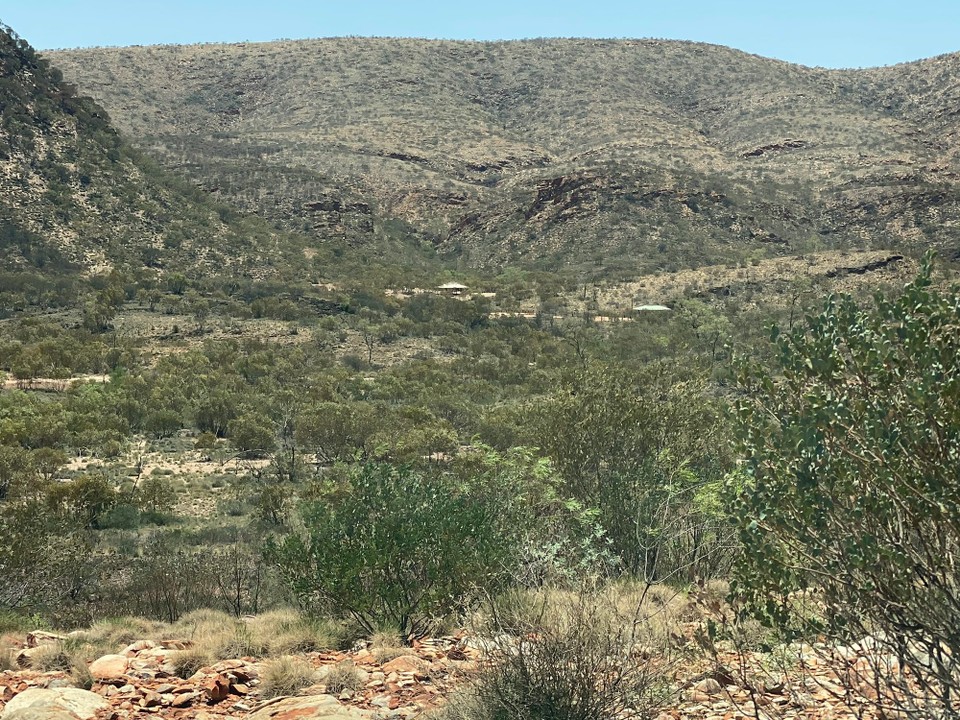 Australien - Mount Zeil - mit Sicht auf die Redbank Gorge Area