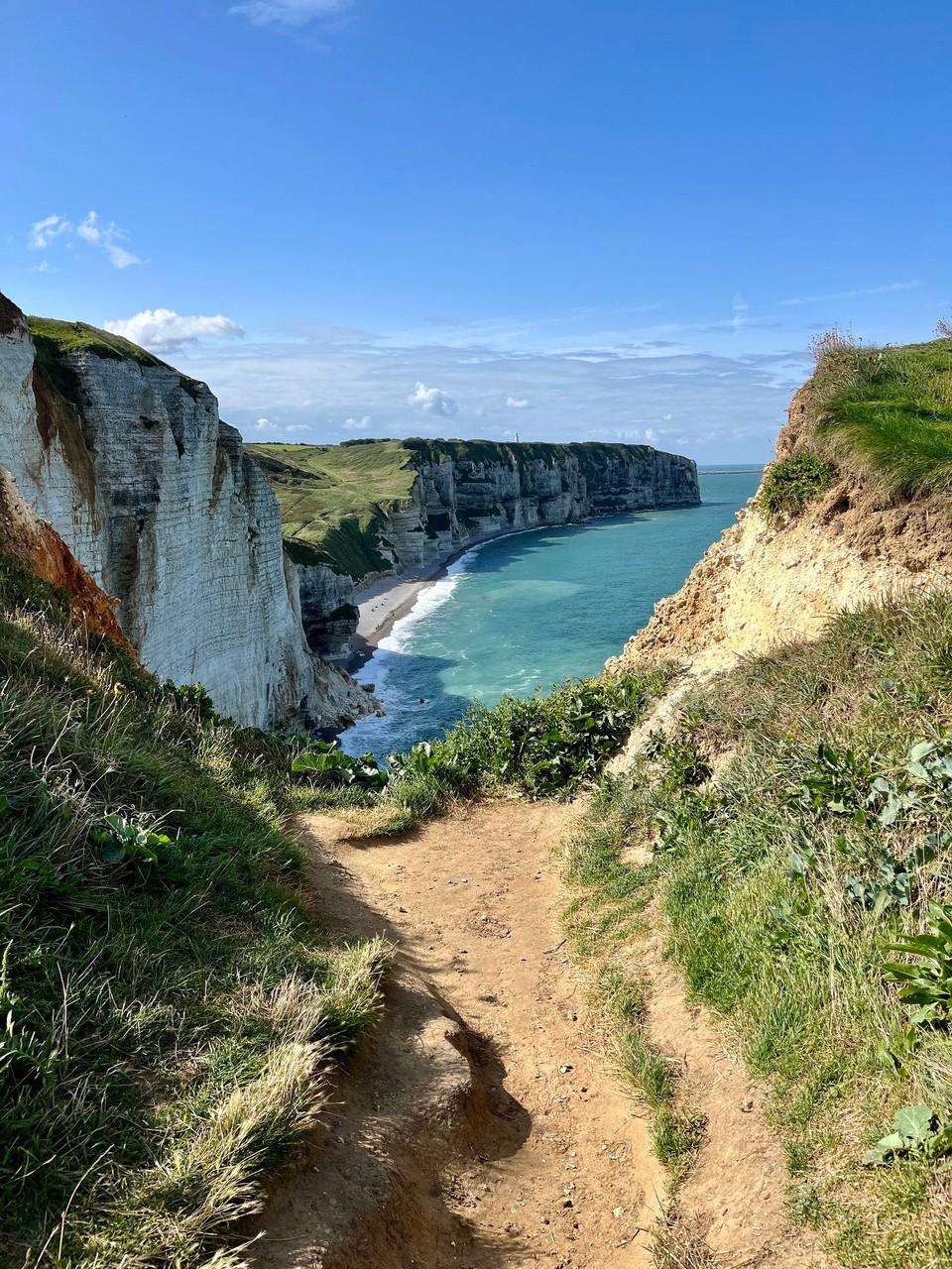 Frankreich - Saint-Romain-de-Colbosc - Küste bei Étretat