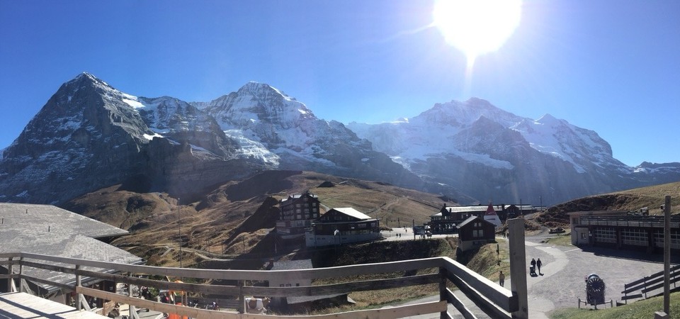 Schweiz - Grindelwald - Eiger, Jungfrau und Mönch🌞🌞🏔⛰⛰ 