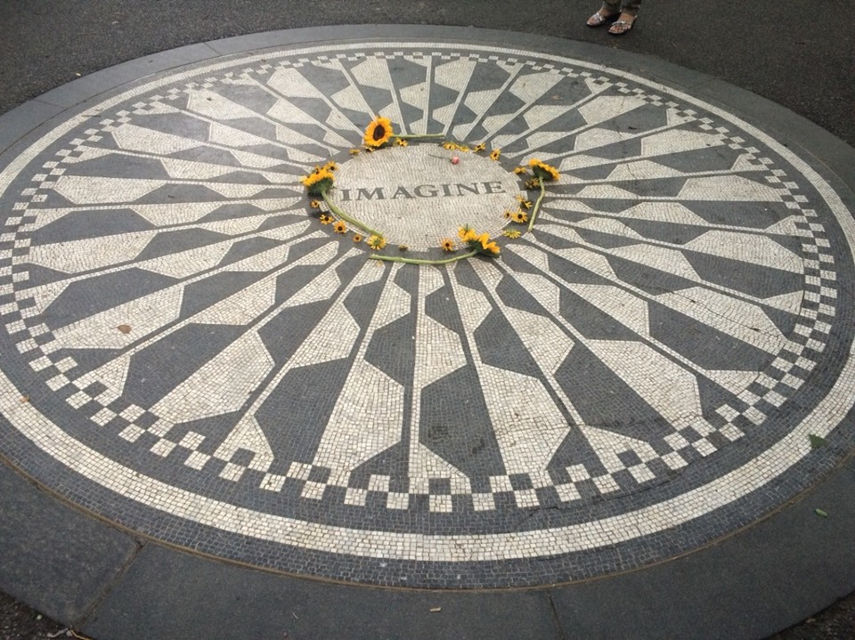 1. Tag New York (Central Park) -  - @ strawberry fields: John Lennon Memorial