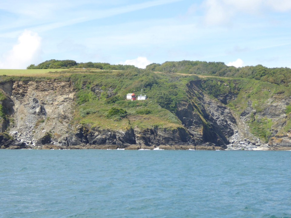 United Kingdom - Fowey - At 6m St Catherine’s Point lighthouse, also known as Fowey Light, was built in 1904. In medieval times the chapel of St Catherine stood on the clifftop, and a light was kept burning there as a lighthouse. 