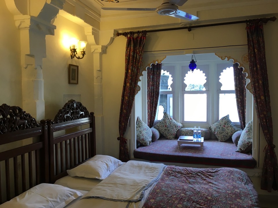 Indien - Udaipur - Our room at Jagat Niwas Palace