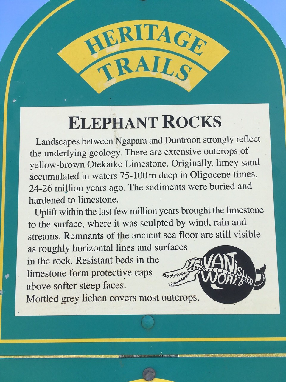 Neuseeland - Island Cliff - 