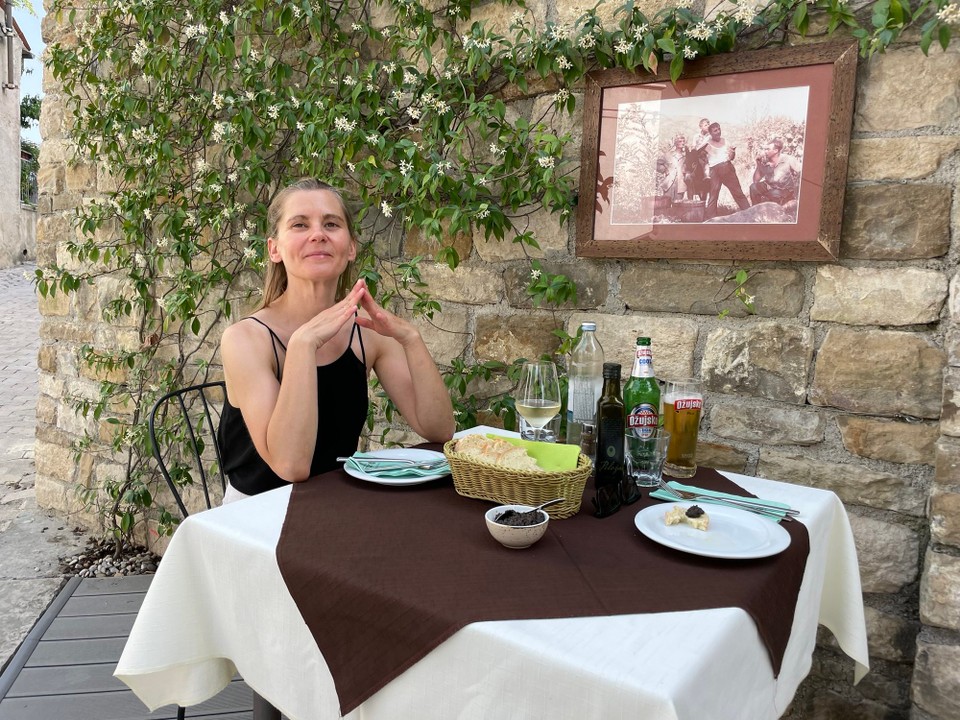 Kroatien - Motovun - War lecker 😋 