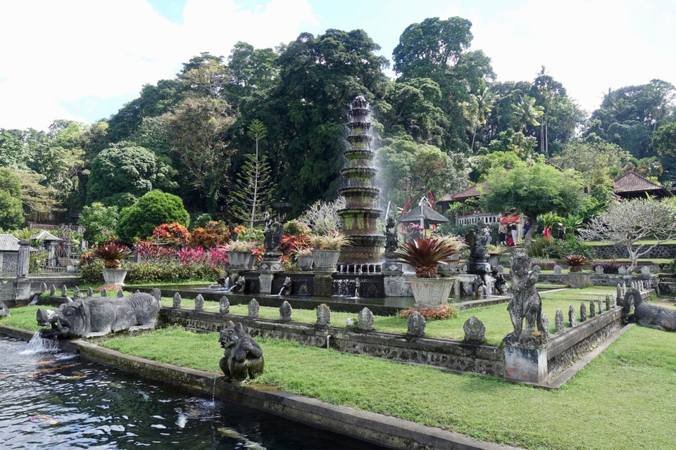 Indonesia - Amed Beach - Taman Tirtagangga Royal water garden.