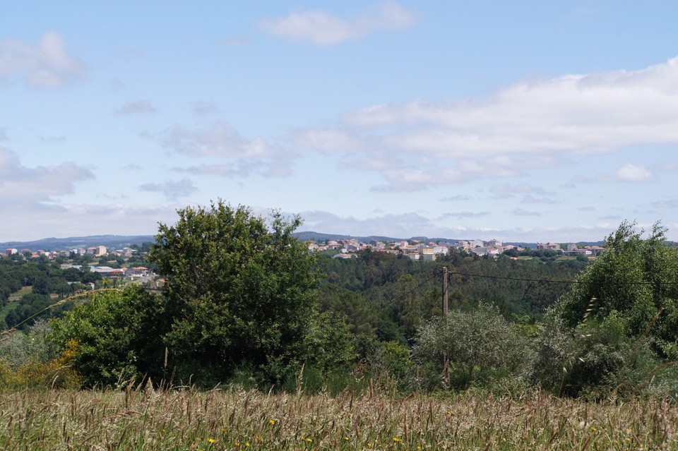 Spanien - Arzúa - Rückblick nach Arzúa