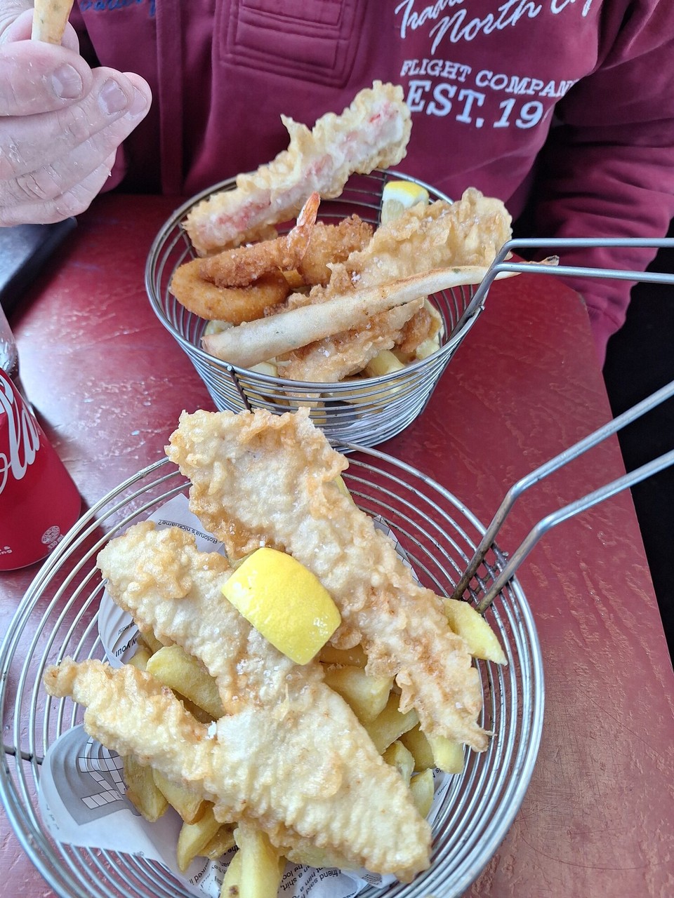 Neuseeland - Jackson Bay - Fish and Chips