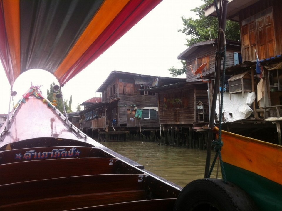 Thailand - Bangkok - Fahrt auf den Kanälen