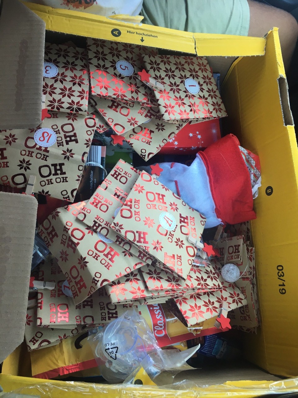 Australien - Lancelin - Unser Tag startete immer mit einem Kalendertürchen aus Mamas Paket. 
