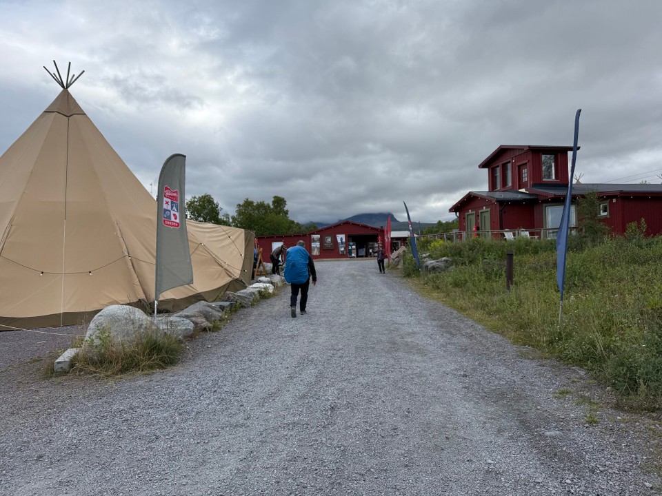 Schweden - Abisko - Zieleinlauf