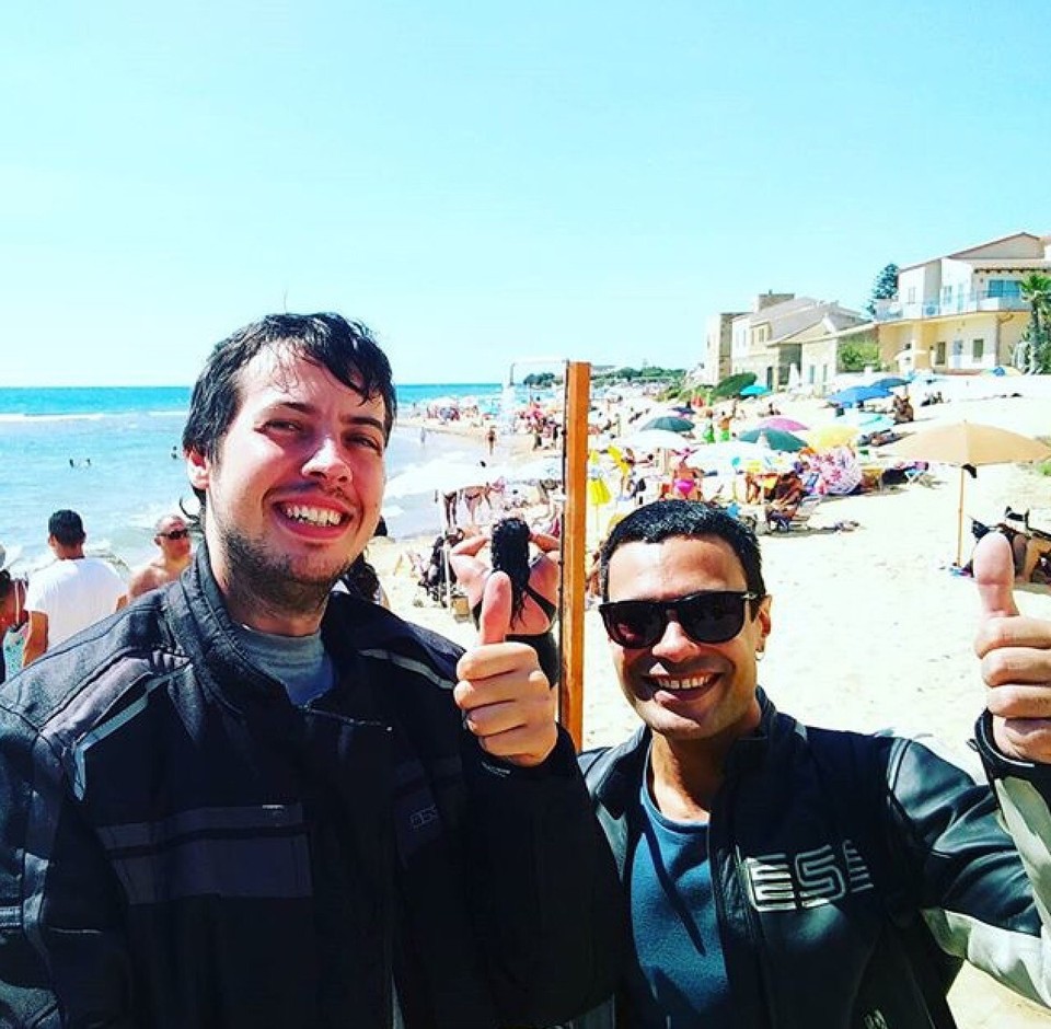  - Italia, Villafranca Tirrena - Girando per La Marina di Santa Croce Camerina non ho trovato Montalbano, ma un Infantino.