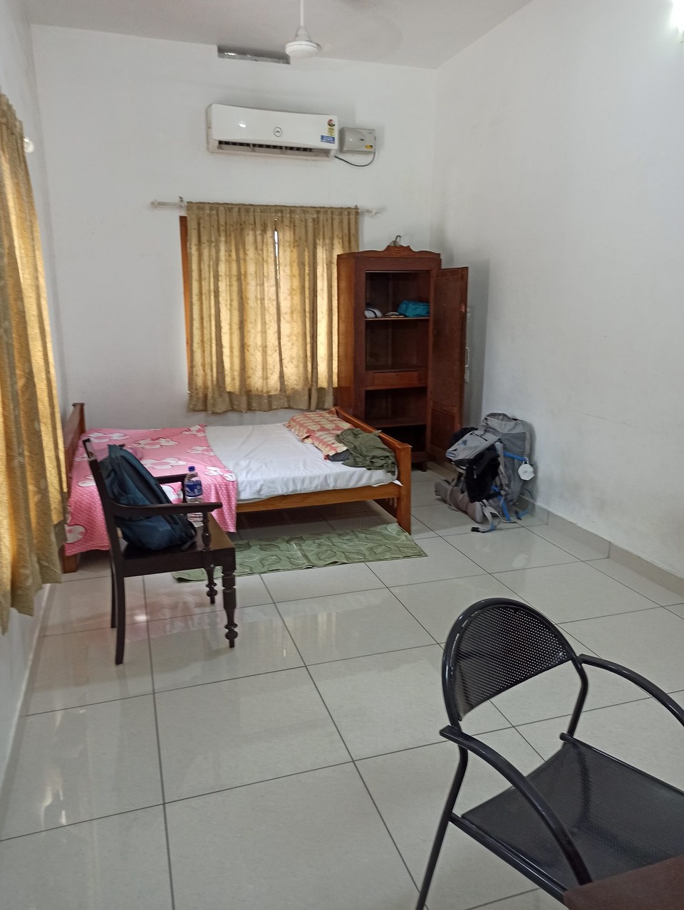 Indien - Kochi - Das war mein Zimmer in Jesnazs Homestay. 