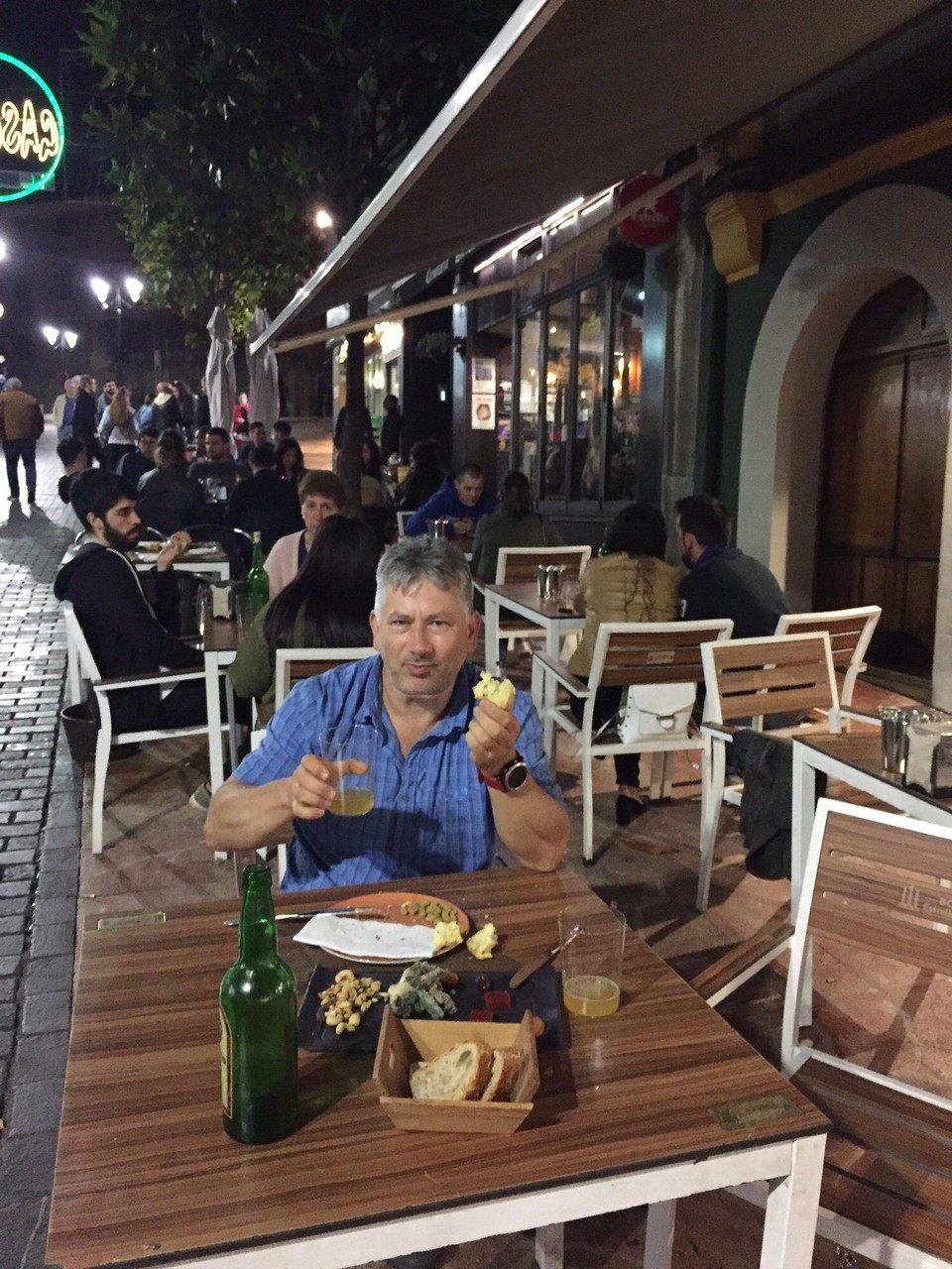 Spanien - Oviedo - asturischer Blauschimmelkäseteller...