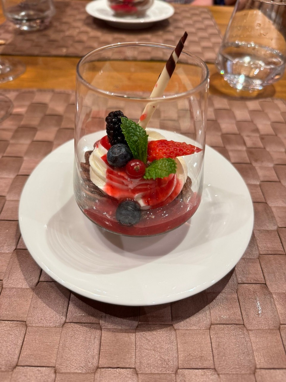 -  - Zweierlei Mousse im Glas