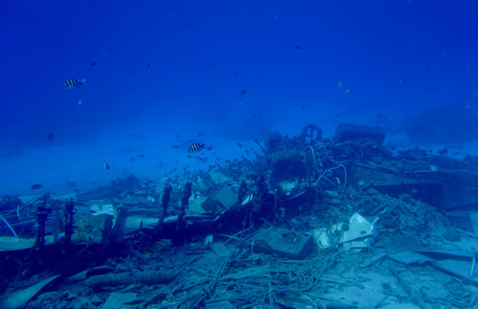 Ägypten - Marsa Alam - Irgendwer ist hier gestrandet.