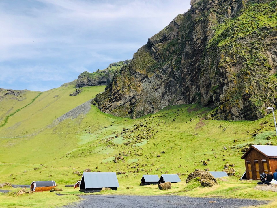 Island - Vestmannaeyjar - Wir sagen Tschüss zu unserem letzten, wunderbaren Campingplatz… von links nach rechts.., Bild 1