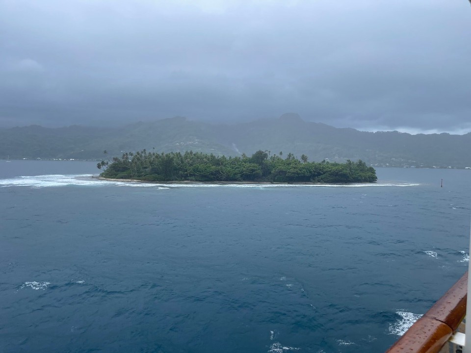 Französisch-Polynesien - Uturoa - einer vorgelagerten Insel
