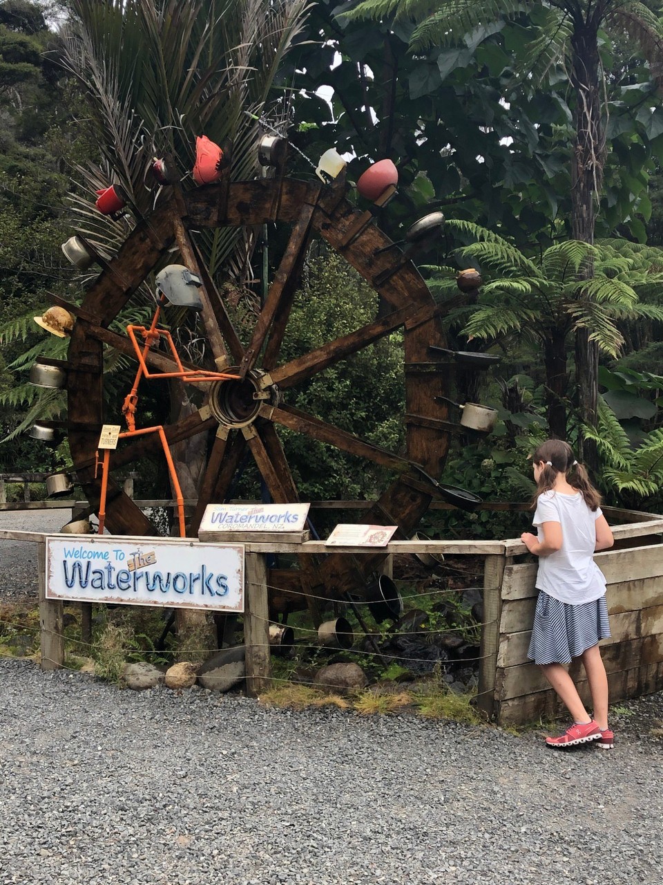 Neuseeland - Coromandel - Spass im "Waterworks"