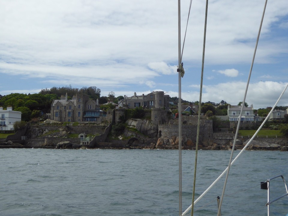 Ireland - Killiney - Approaching Dalkey Sound.